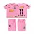 Camisola Santos Neymar JR 11 2012 2013 Retro Criança Equipamento Quarto Manga Curta